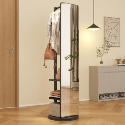Large Full Length Mirror with Organizer