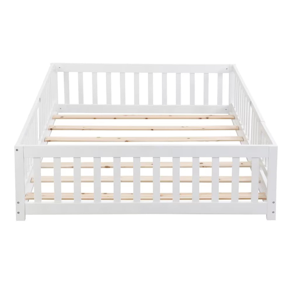 Twin Size Floor Bed With Door