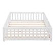 Twin Size Floor Bed With Door