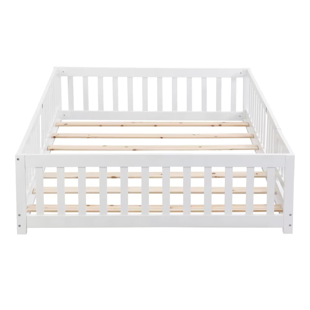 Twin Size Floor Bed With Door
