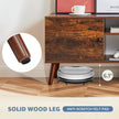 Panel TV Cabinet Can Store Black Cabinets