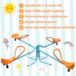 Outdoor Children's Rotating Seesaw