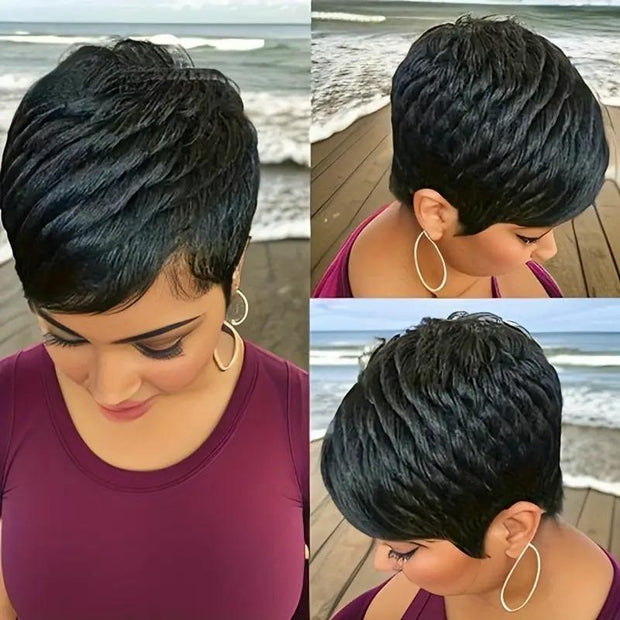 Women's Elegant Elf Haircut Non-toxic Wig