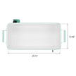 Mint Green Freezer Insulation Trolley