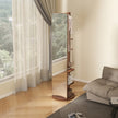 Large Full Length Mirror with Organizer