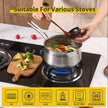 WANGYUANJI Non-Stick Stainless Steel Saucepan