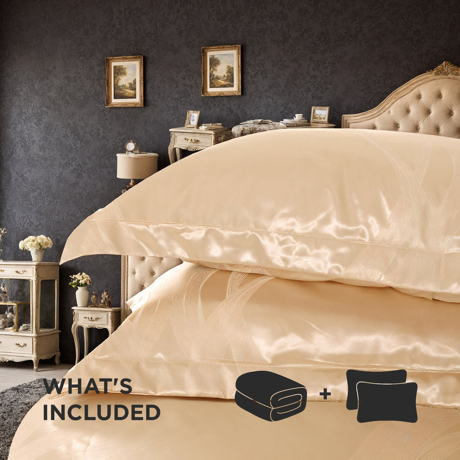 Luxurious Satin Microfiber Bedding