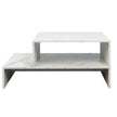 Coffee Table With Unique Architectural Shape