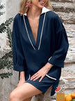 Saodimallsu Womens V Neck Swimsuit Coverup