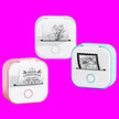 Portable Mini Thermal Label Printer Home Photo Printer Student Wrong Question Printer Bluetooth-compatible Mini Label Printer Price Tag