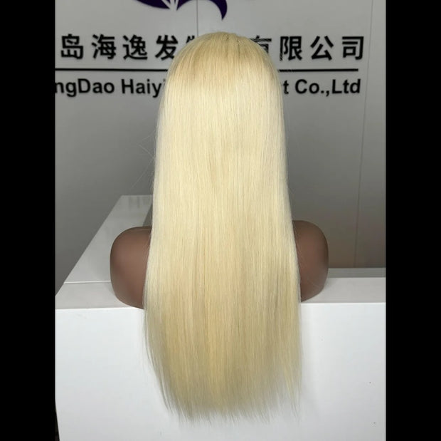 Long HD 13 4 Straight Lace Wig  Raw Black Female Human Hair