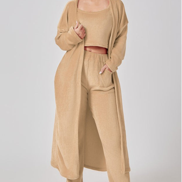 Cozy Pajama Set, 3 Piece Lounge Set