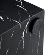 Black Marble Texture MDF Coffee Table