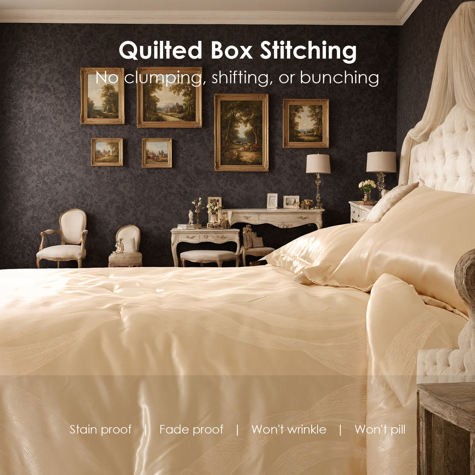 Luxurious Satin Microfiber Bedding