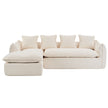 Deep Seat Sofa 3 Seater For Living Room Oversized