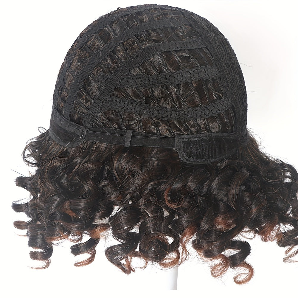 12-inch Multi-color Curly Hair