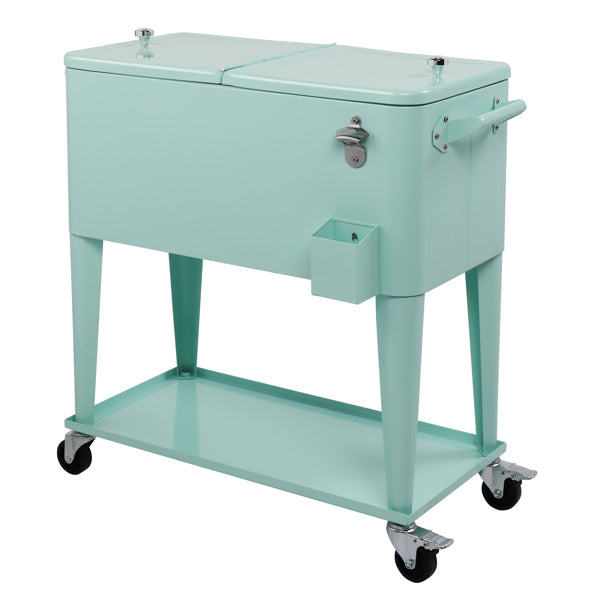 Mint Green Freezer Insulation Trolley