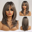 Blonde Wig Long Curly Hair Non-toxic Wig
