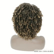 Short Hair Braided Non-toxic Wig