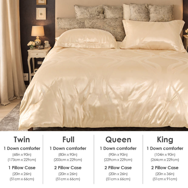 Luxurious Satin Microfiber Bedding