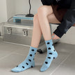 8 Pairs Colorful Crew Socks